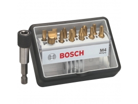Sada Bosch Robust Line - M4 MAXgrip (Tin)  (GSR10,8-2-LI, 14,4VE-2LI, 18-2-LI, 14,4-2-LI, GSB18, GSB14,4)
